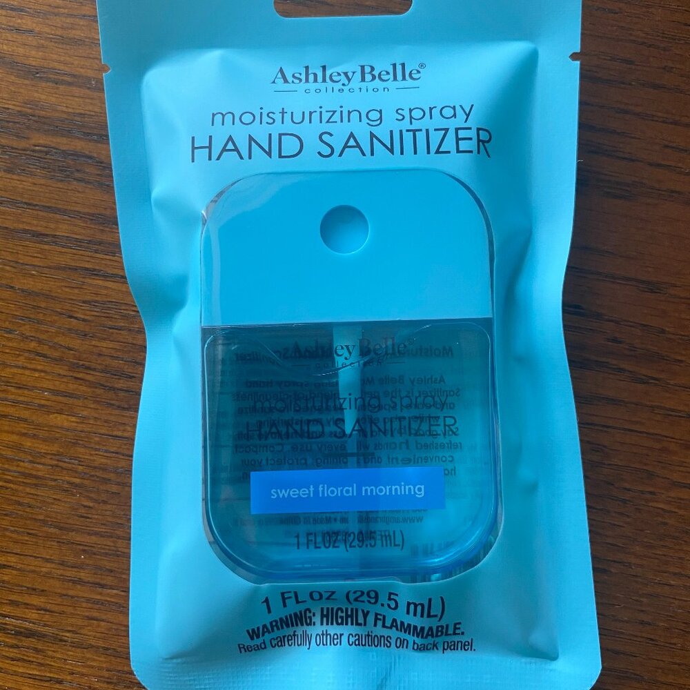 3/$10  Ashley Belle SWEET FLORAL MORNING Hand Sani Spray